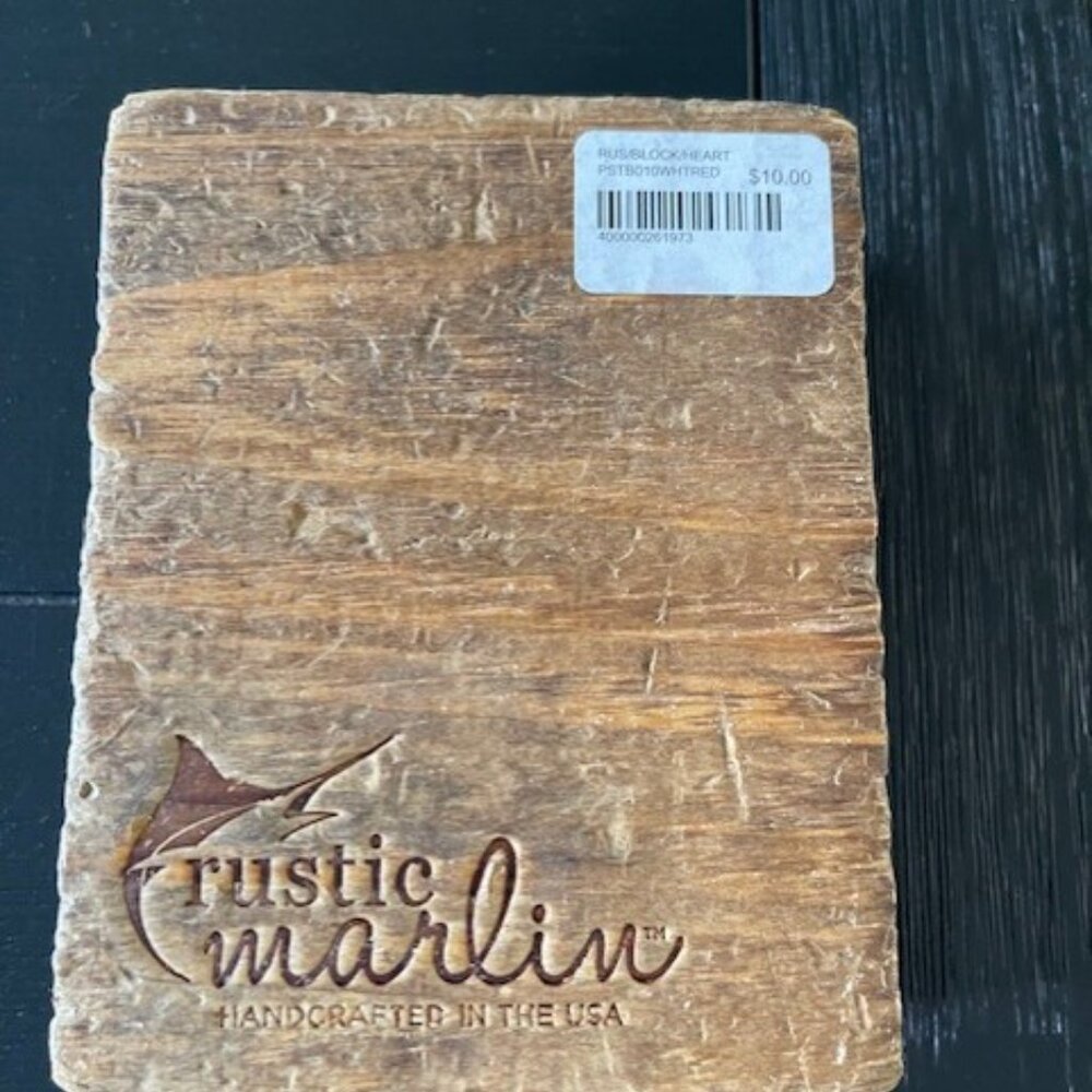 New Rustic Marlin Blocks - Home Decor - Picture 4 of 4